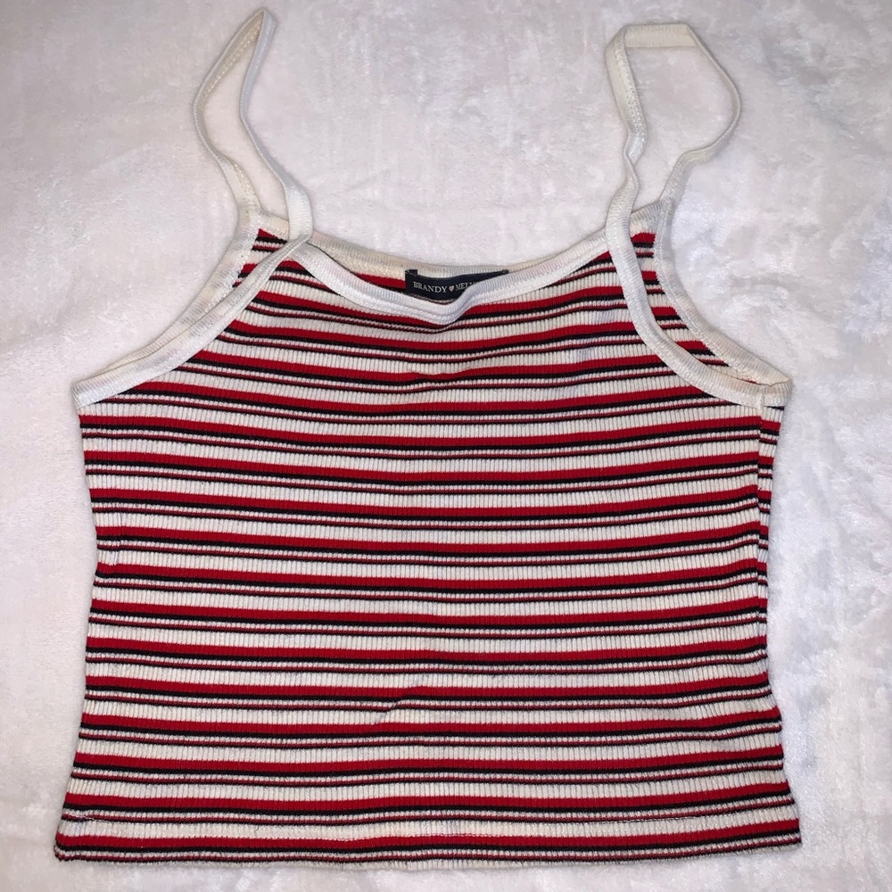 striped brandy melville tank